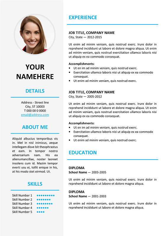 Resume examples to refer while writing a resume