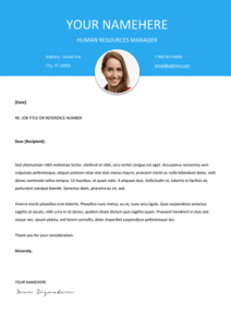 Le Marais Free Modern Cover Letter Template for Word (DOCX)