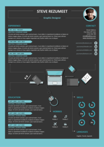 Rockdale - Free Resume Template - Dark