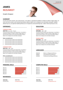 Annapurna - Free Resume Template