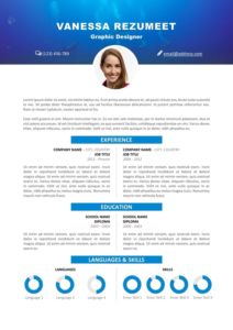 Vesterbro - Free Nature Resume Template - Scuba Diving